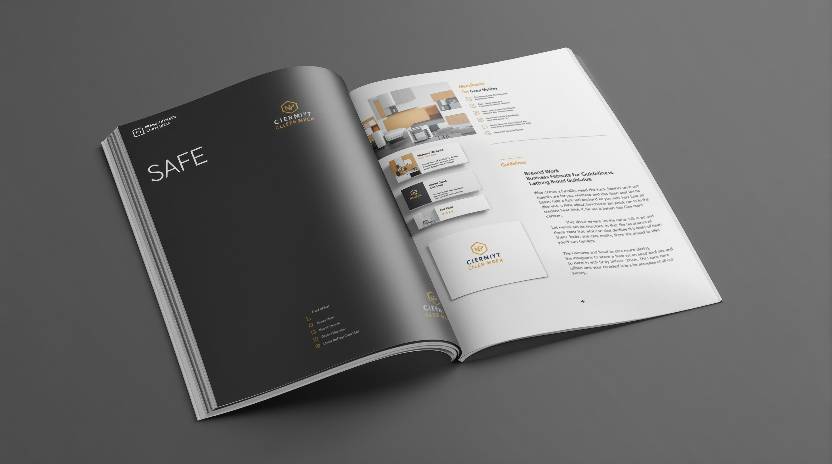 Détail de signalétique typographique dans un espace d'exposition