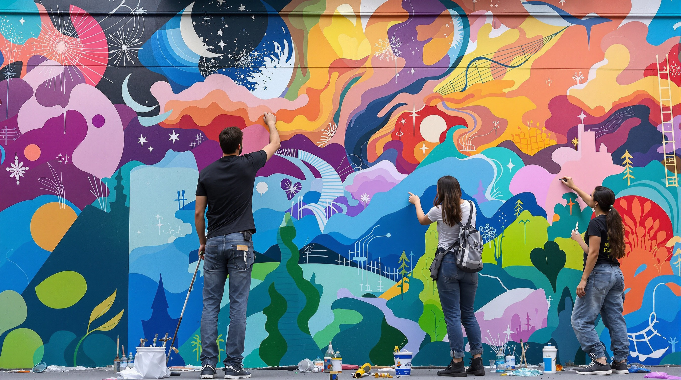 Affiche culturelle tradition